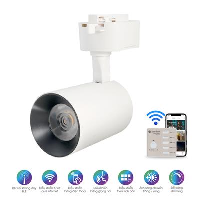 Đèn LED rọi ray đổi màu Bluetooth TRL04.BLE 25W Rạng Đông SmartHome