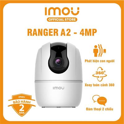 Camera Wifi 4MP IMOU IPC-A42P phát hiện người lạ bằng AI