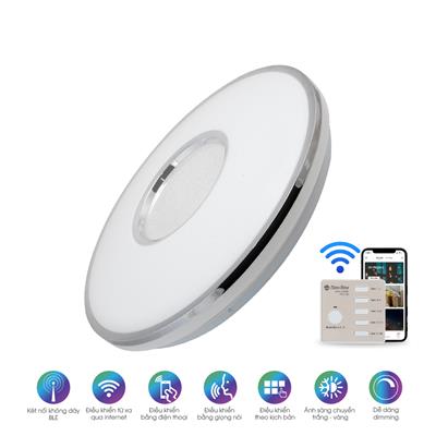 Đèn LED ốp trần đổi màu Bluetooth LN19.BLE 490/40W Rạng Đông SmartHome