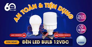 3++ ỨNG DỤNG KHÔNG NGỜ CỦA ĐÈN LED BULB DC BẠN CÓ THỂ CHƯA BIẾT